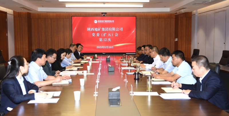 陕西地矿集团召开党委（扩大）会总结深入贯彻中央八项规定精神学习教育